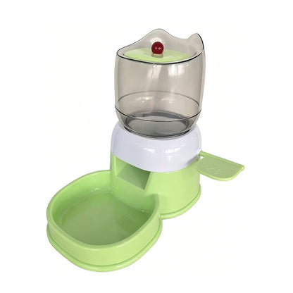 Automatic Pet Feeder for Cats and Dogs, Large-Capacity Foot-Operated Food Dispenser, Pet Push-Type Feeder, Pet Bowl