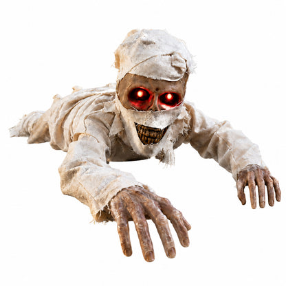 Halloween New Product Electric Crawling Ghost Decoration Props Toy Ornaments Cross-Border Horror Props Pumpkin Lantern