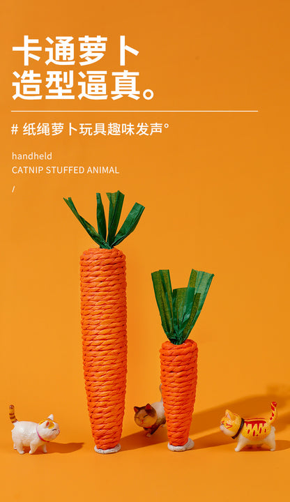 New bite cat toy self-hi cat toy bite-resistant sound relief artifact pet toy wholesale