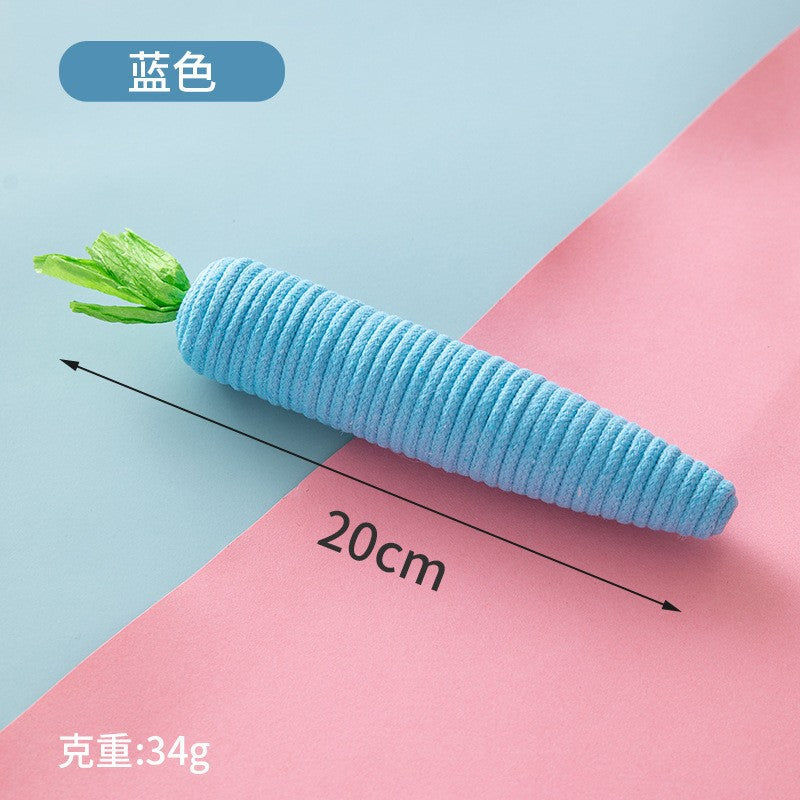 New bite cat toy self-hi cat toy bite-resistant sound relief artifact pet toy wholesale