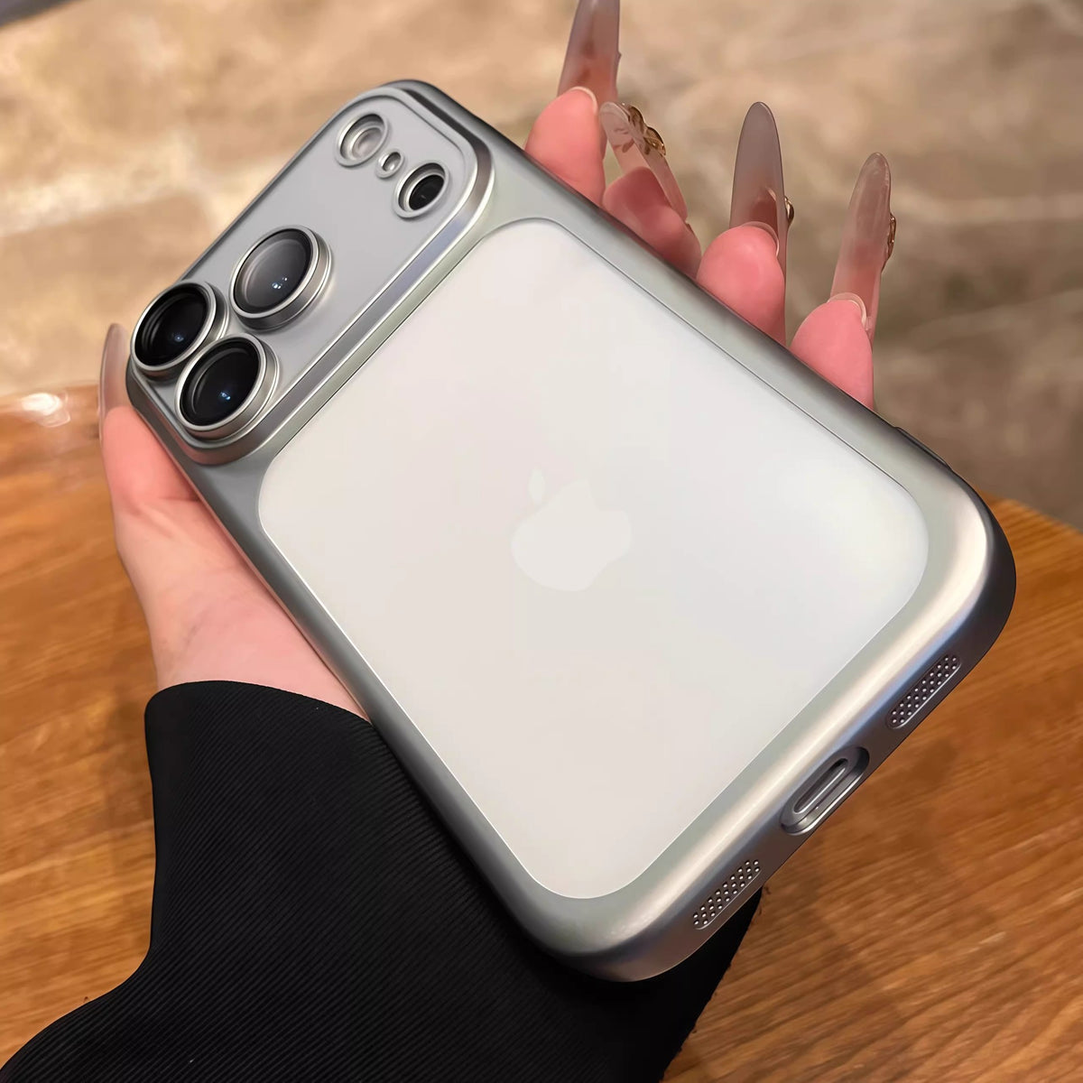 Pc Matte Instant Change Case Suitable for Apple 18Promax Anti-Fall Phone Case Iphone16/13 Full-Cover Hard Case 12