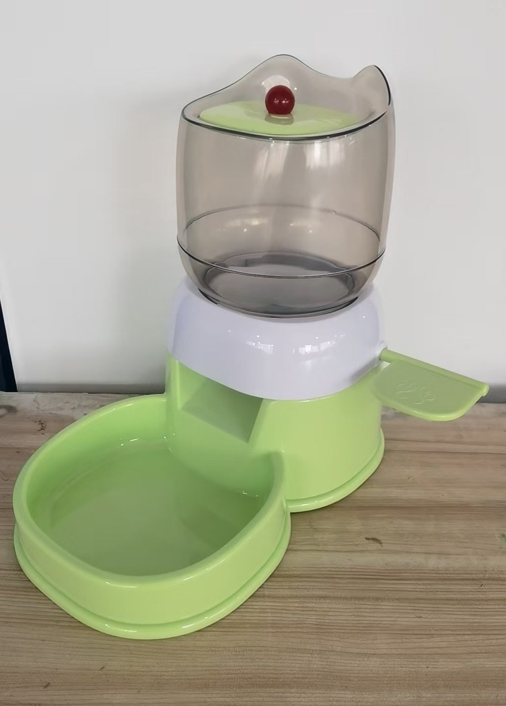 Automatic Pet Feeder for Cats and Dogs, Large-Capacity Foot-Operated Food Dispenser, Pet Push-Type Feeder, Pet Bowl