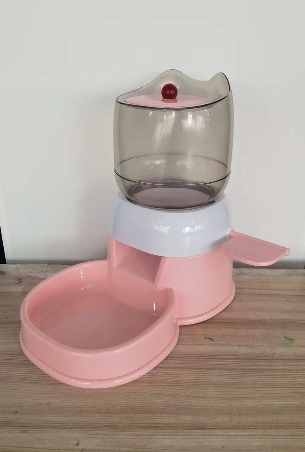 Automatic Pet Feeder for Cats and Dogs, Large-Capacity Foot-Operated Food Dispenser, Pet Push-Type Feeder, Pet Bowl