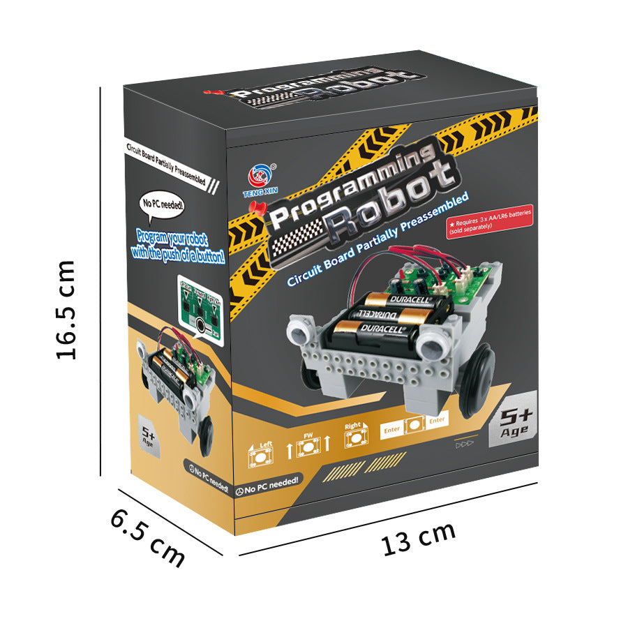 Artificial Intelligence Programming Car Elementary School Students Steam Children's Toys Science Laboratory Intelligent Enlightenment Educational Toys