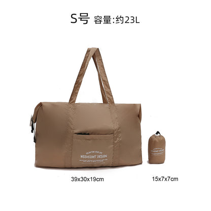 Outdoor Camping Travel Bag, Travel Handbag, Shoulder Bag, Foldable Storage Bag, Lightweight Large-Capacity Luggage, Maternity Bag