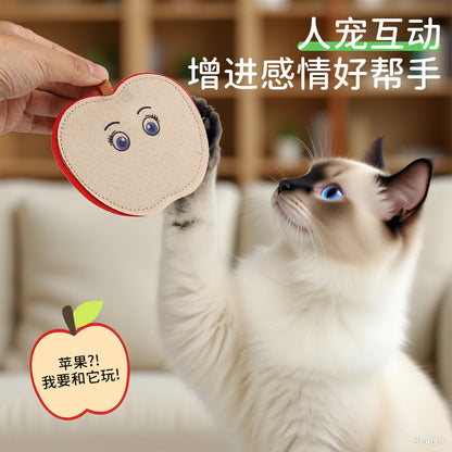 Felt Cat Toy Self-Pleasure Cat Stick Contains Insect Galls, Small Bells, Cat Toys, Teething and Chewing Toys