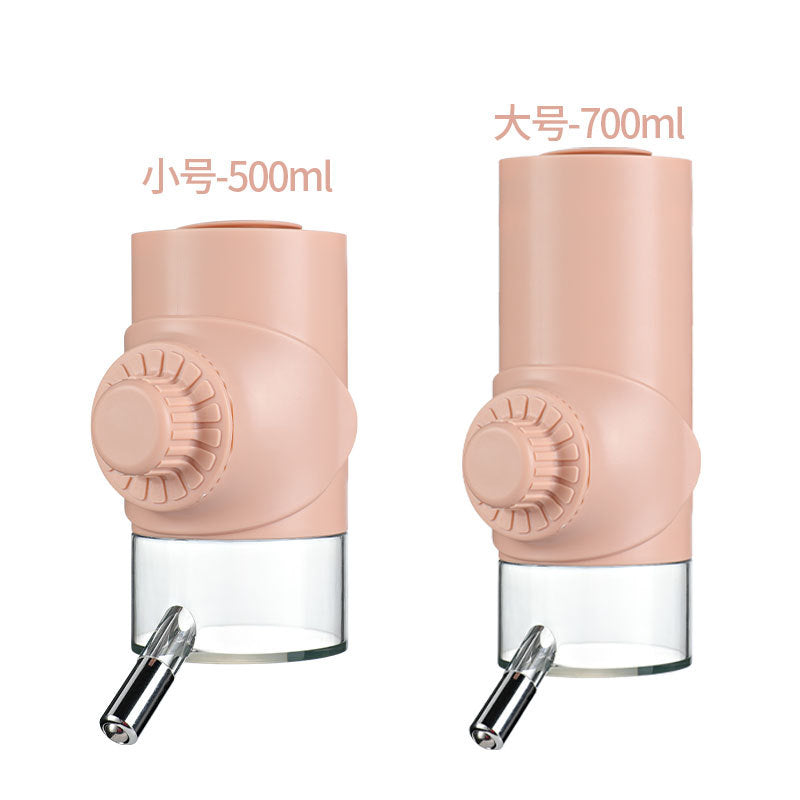 Dog Automatic Water Drinker Dog Cage Hanging Water Bottle Pet Automatic Water Feeder Ball Lick Water Feeder