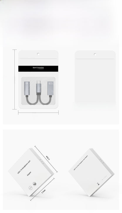 Cross-Border Two-In-One Multi-Function Adapter 60W Fast Charging Type-C to USB Otg Adapter Suitable for Apple 16