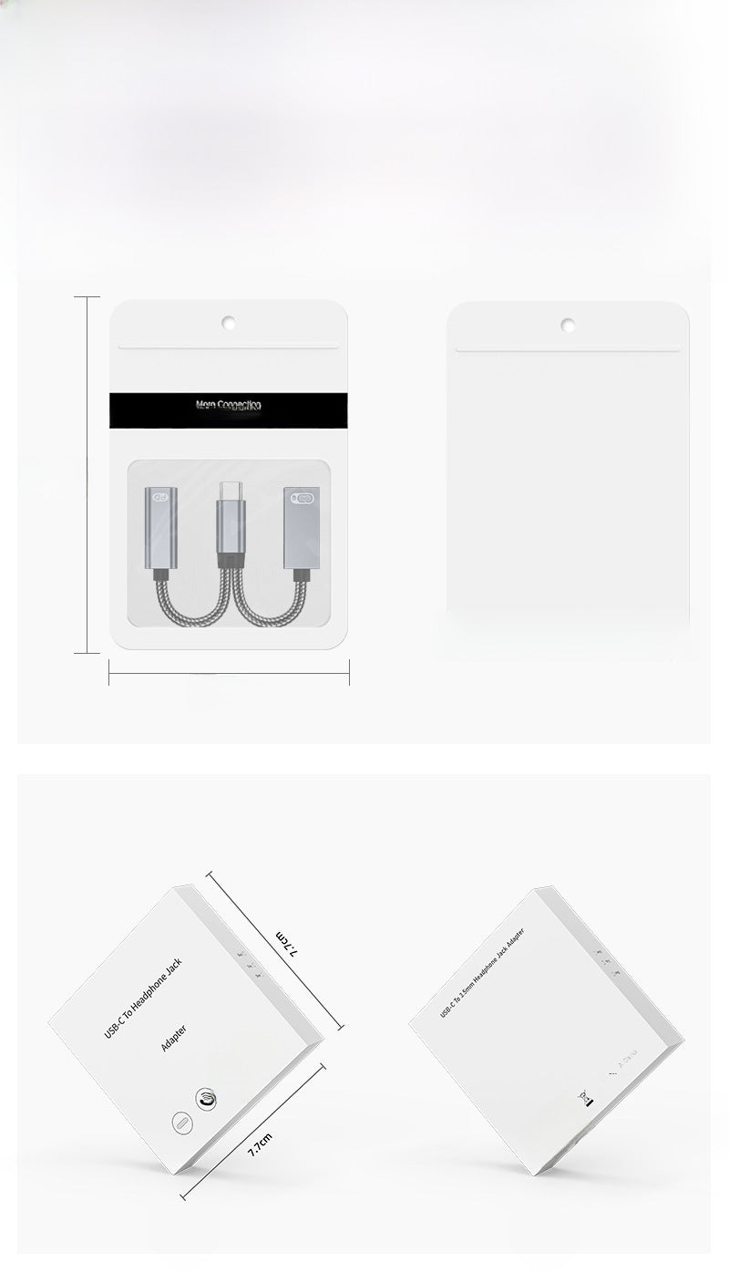 Cross-Border Two-In-One Multi-Function Adapter 60W Fast Charging Type-C to USB Otg Adapter Suitable for Apple 16