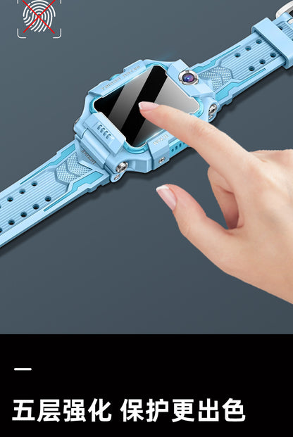 Suitable for little genius D2/Q1A children's watch screen film D3 HD scratch-resistant protective film explosion-proof tempered film Z8