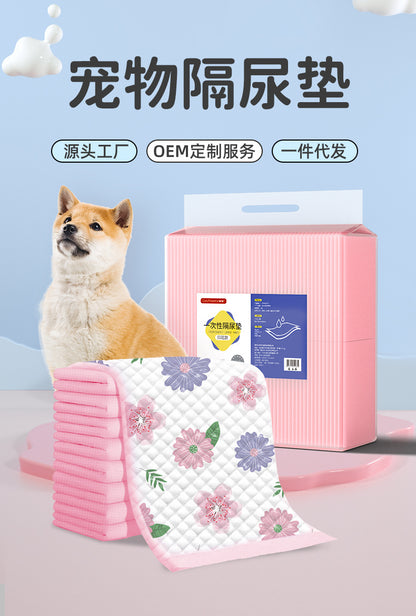 Pet Pee Pads, Dog Pee Pads Wholesale, Thickened Dog Urine Barrier Pads, Strong Absorbent, Deodorizing Pet Dog Pee Pads