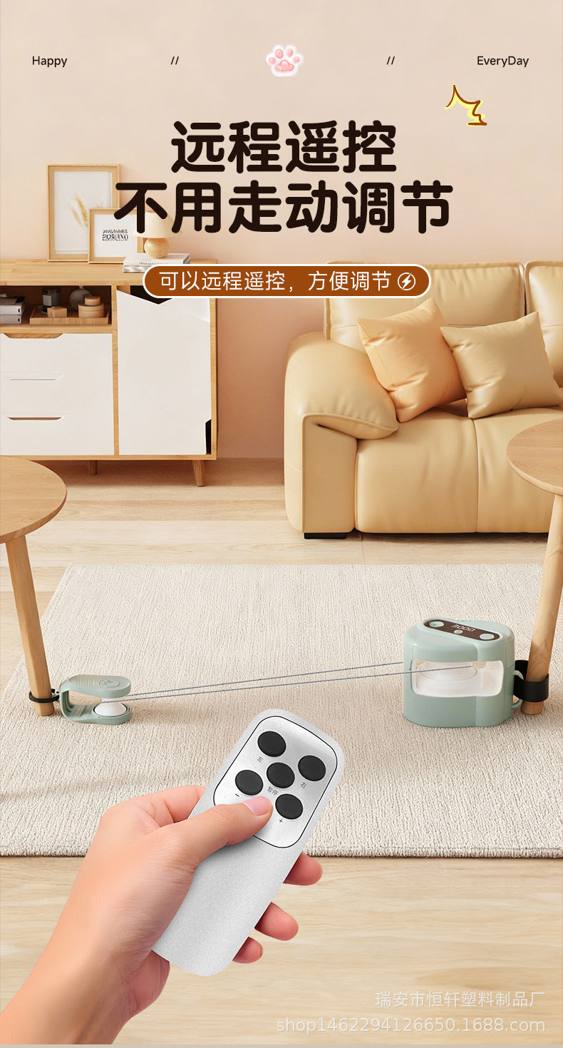 Cross-Border Cat Pet Chaser with Remote Control, Bird Sounds, Smart Self-Entertainment, Boredom-Relief Pet Cat Toy Supplies