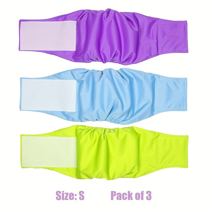 Pet Physiological Diapers, Cloth Diapers for Dogs, Sanitary Pants for Male Dogs, Washable Pee Pads for Small Dogs, Pet Clothing