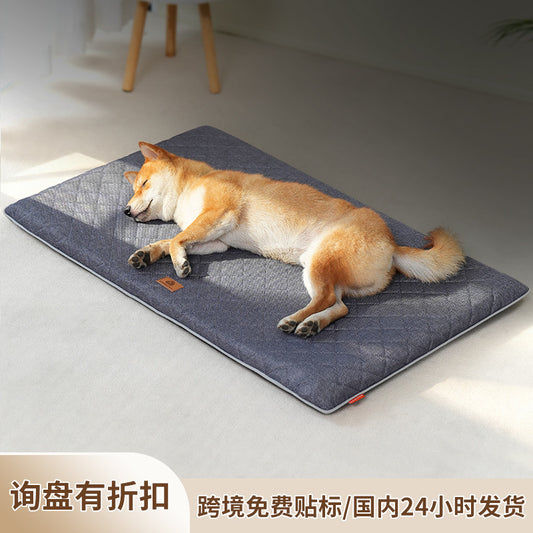 Four Seasons Universal Dog Mat Removable and Washable Dog Mat Pet Special Cross-border Wholesale for Dog Kennel Dog Summer Nest Mat