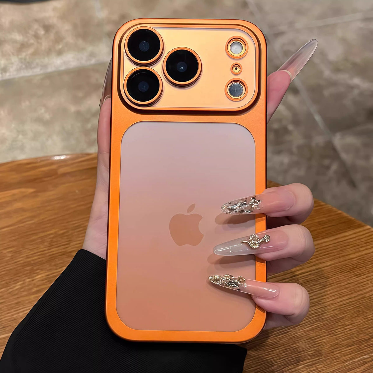 Pc Matte Instant Change Case Suitable for Apple 18Promax Anti-Fall Phone Case Iphone16/13 Full-Cover Hard Case 12