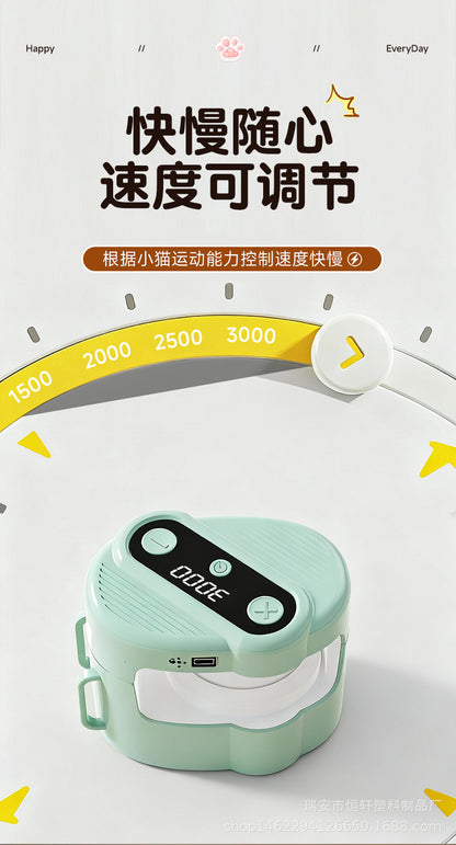 Cross-Border Cat Pet Chaser with Remote Control, Bird Sounds, Smart Self-Entertainment, Boredom-Relief Pet Cat Toy Supplies