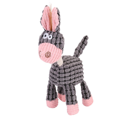 Dog Toys, Bite-Resistant and Molar-Resistant Plush, Sound-Making Puppy Toys, Small and Medium-Sized Dog Pet Toys, Cross-Border Pet Supplies