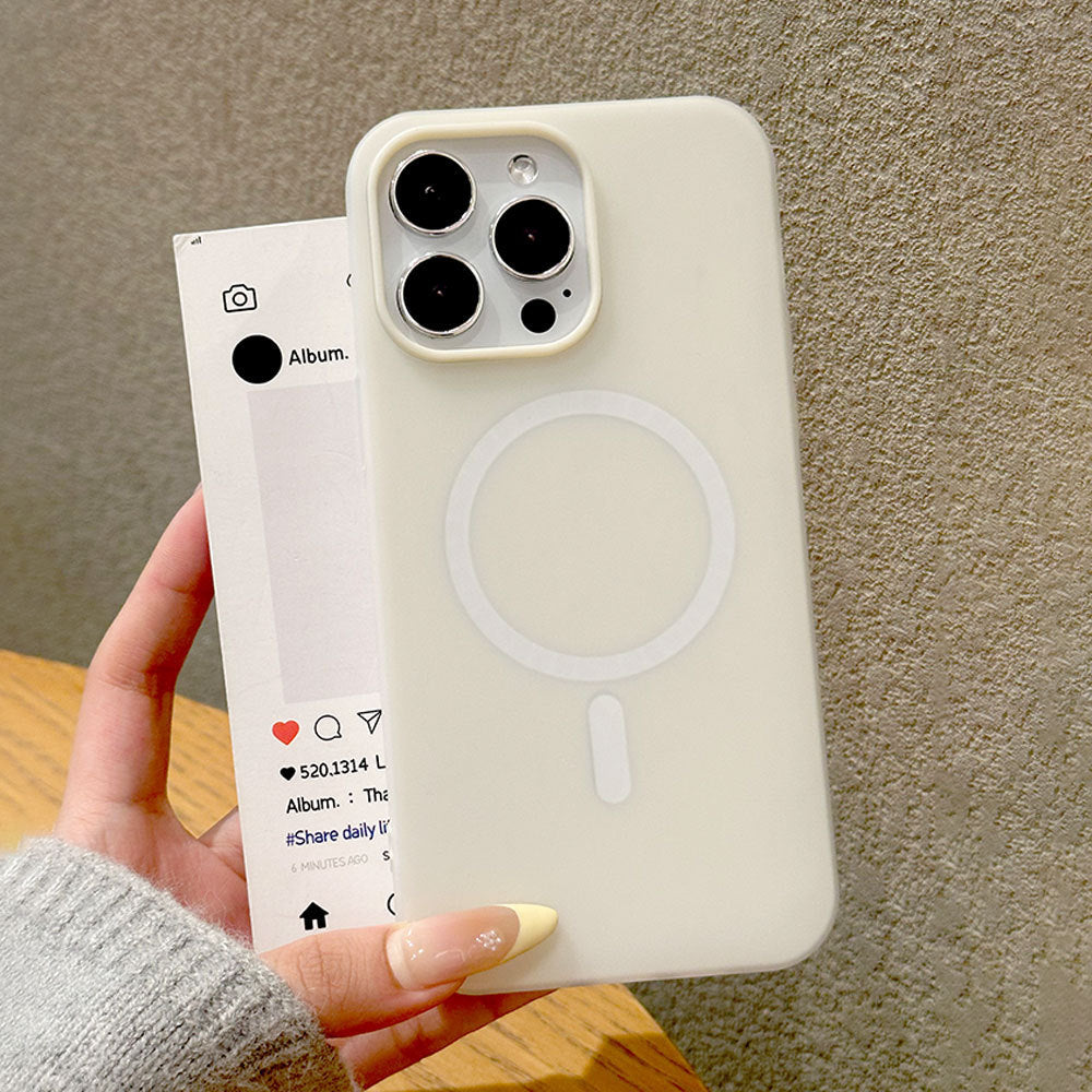 Suitable for Apple 18Promax Jelly Magnetic Phone Case Two-In-One Iphone16 Xiaomi 17 Huawei Protective Case