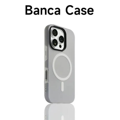 Suitable for Apple 18Promax Jelly Magnetic Phone Case Two-In-One Iphone16 Xiaomi 17 Huawei Protective Case
