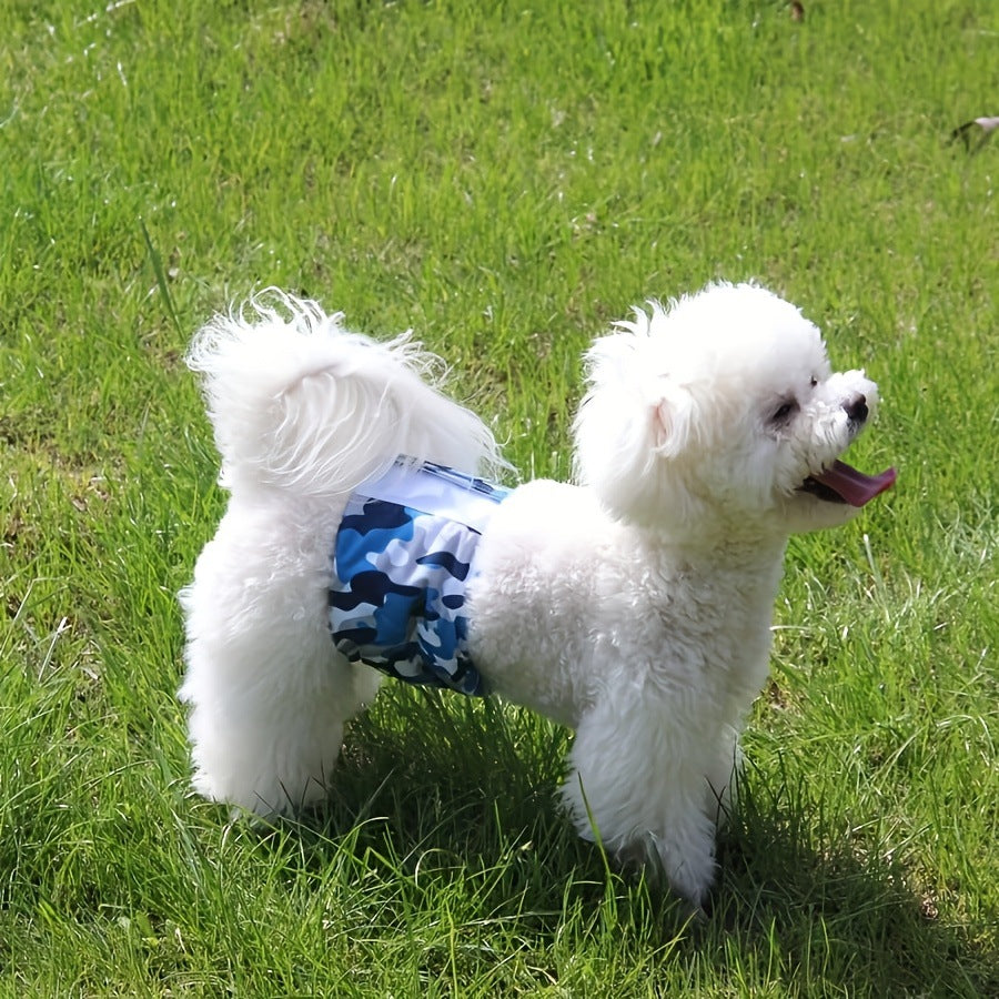 Pet Physiological Diapers, Cloth Diapers for Dogs, Sanitary Pants for Male Dogs, Washable Pee Pads for Small Dogs, Pet Clothing