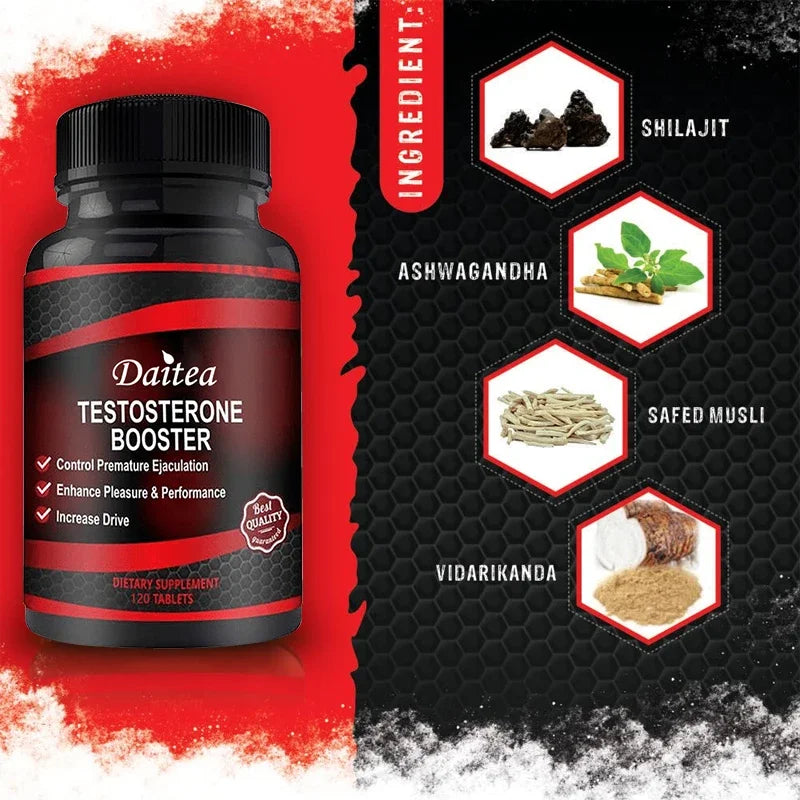 Muscle Builder Capsules - Muscle Mass Increase, Anabolic Activity Support, Muscle Development