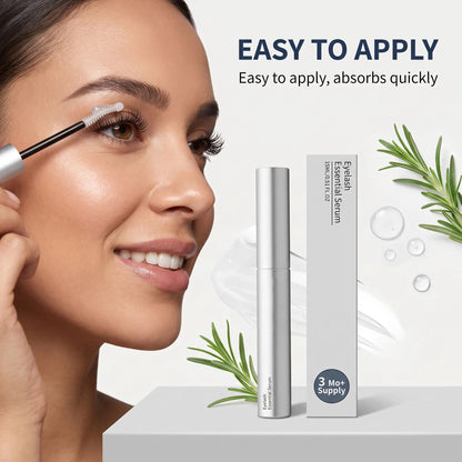 Eyelash Essential Serum 15ml Nourishing Lash Care Liquid for Natural Curl Thicker Fuller Longer Eyelashes Lash Care Products