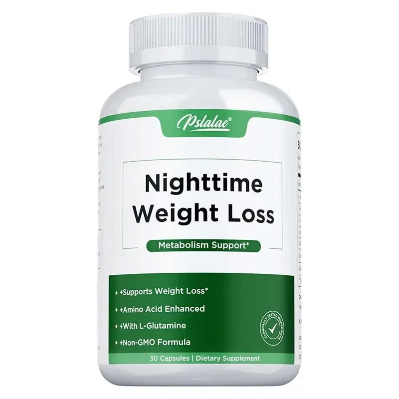 Nighttime Weight Loss Supplements - Appetite Suppressant, Burns Fat, Improves Digestion, Promotes Sleep and Relaxation