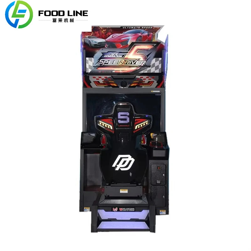 Customized Systems Arcade Racing Machine Arcade Car Coin Operated Games Machine