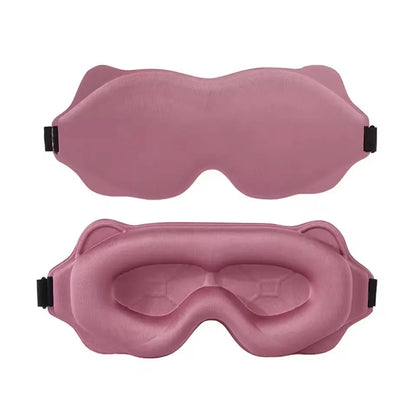 Eye Mask for Sleeping 3D Contoured Cup Blindfold Concave Molded Night Sleep Mask Block Out Light with Women Men