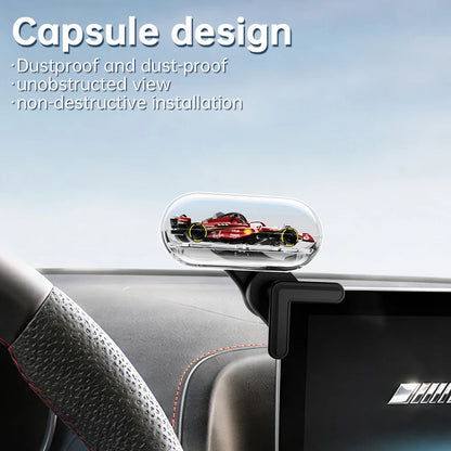 Kicarmod 1/64 Car-mounted Display Transparent  Box（without car）for 1/64 Diecast Model Cars Dustproof Acrylic Showcase