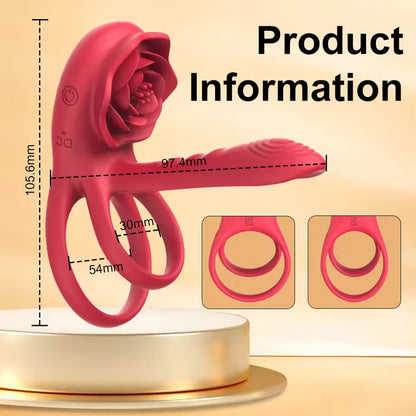 Powerful Penis Vibrator Male Remote Control Cock Ring G-Spot Clitoris Stimulator Delayed Ejaculation Adults Sex Toys for Men 18+
