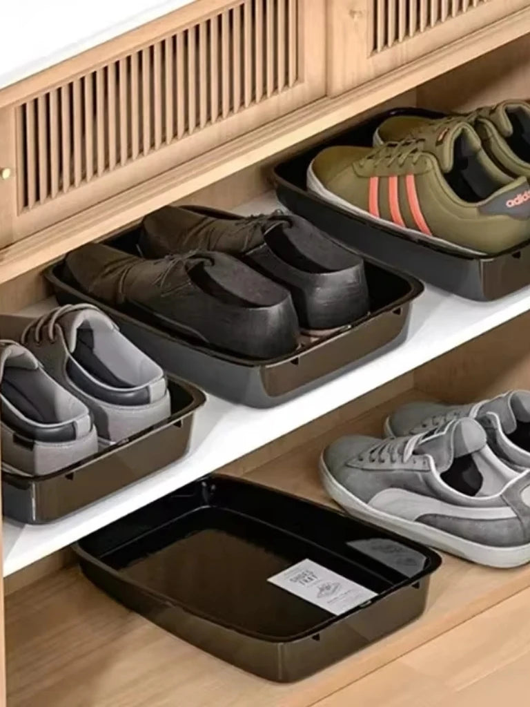 Car Shoes Storage Tray Interior Multifunctional Durable Accessory Tidying Vehicle Organizer Under Seat Container Box