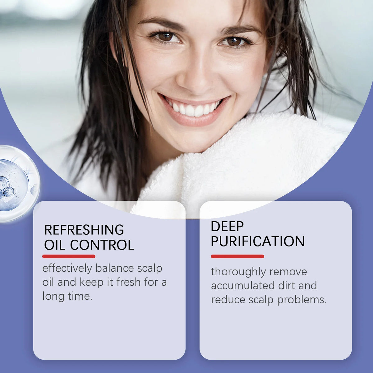 Selenium Sulfide Shampoo Deep Cleansing Scalp Oil Control Strengthen Hair Roots Volumizing Smoothing Shiny Hair Gentle Care