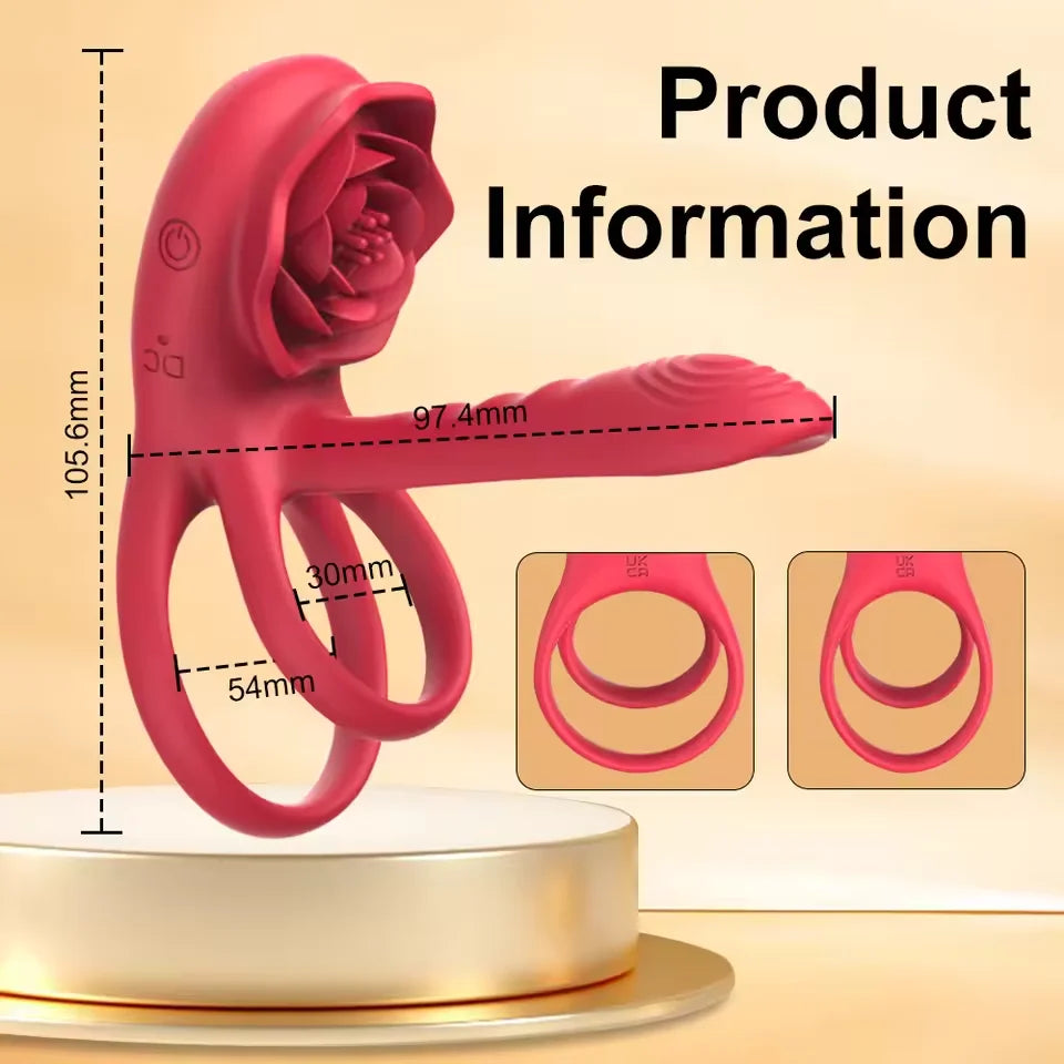 Powerful Penis Vibrator Male Remote Control Cock Ring G-Spot Clitoris Stimulator Delayed Ejaculation Adults Sex Toys for Men 18+
