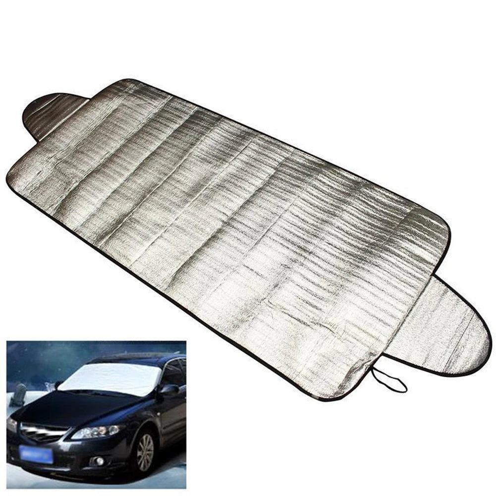 Car Accessories Car Windscreen Windshield Frost Cover Ice Snow Shield Front Protector Auto UV Protection Curtain Styling 1Pc