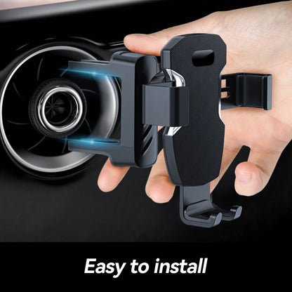 Car Phone Mount Stand  for Round Air Vent GPS Support One-Handed Operation Bracket Circular Air Vent Mount Holder Universal