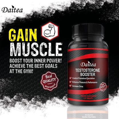 Muscle Builder Capsules - Muscle Mass Increase, Anabolic Activity Support, Muscle Development