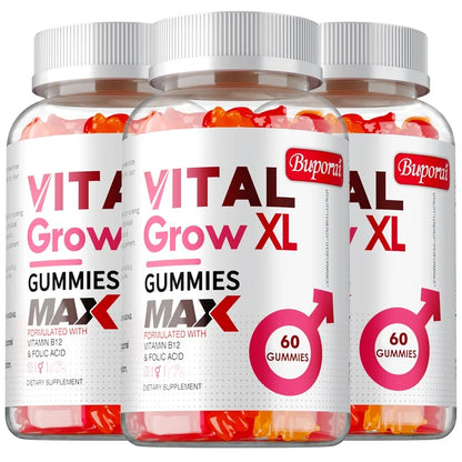 Vital Grow XL Male Gummies - Male Energy Management, Enhancing Male Vitality and Endurance, and Improving Athletic Performance