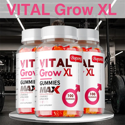 Vital Grow XL Male Gummies - Male Energy Management, Enhancing Male Vitality and Endurance, and Improving Athletic Performance