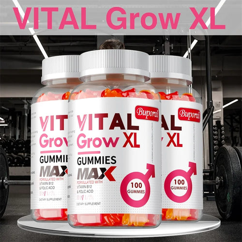 Vital Grow XL Male Gummies - Male Energy Management, Enhancing Male Vitality and Endurance, and Improving Athletic Performance