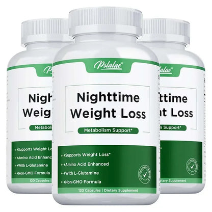 Nighttime Weight Loss Supplements - Appetite Suppressant, Burns Fat, Improves Digestion, Promotes Sleep and Relaxation