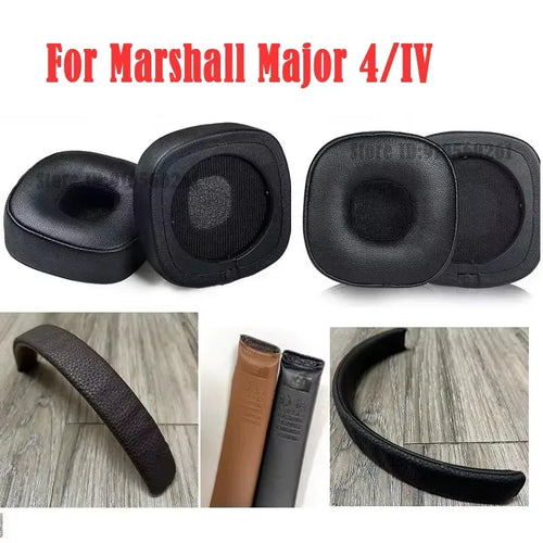 1Pair Replacement Ear Pads Cushions Earpads Earmuffs Repair Parts For Marshall Major IV 4 Wireless On-Ear Bluetooth Headphones