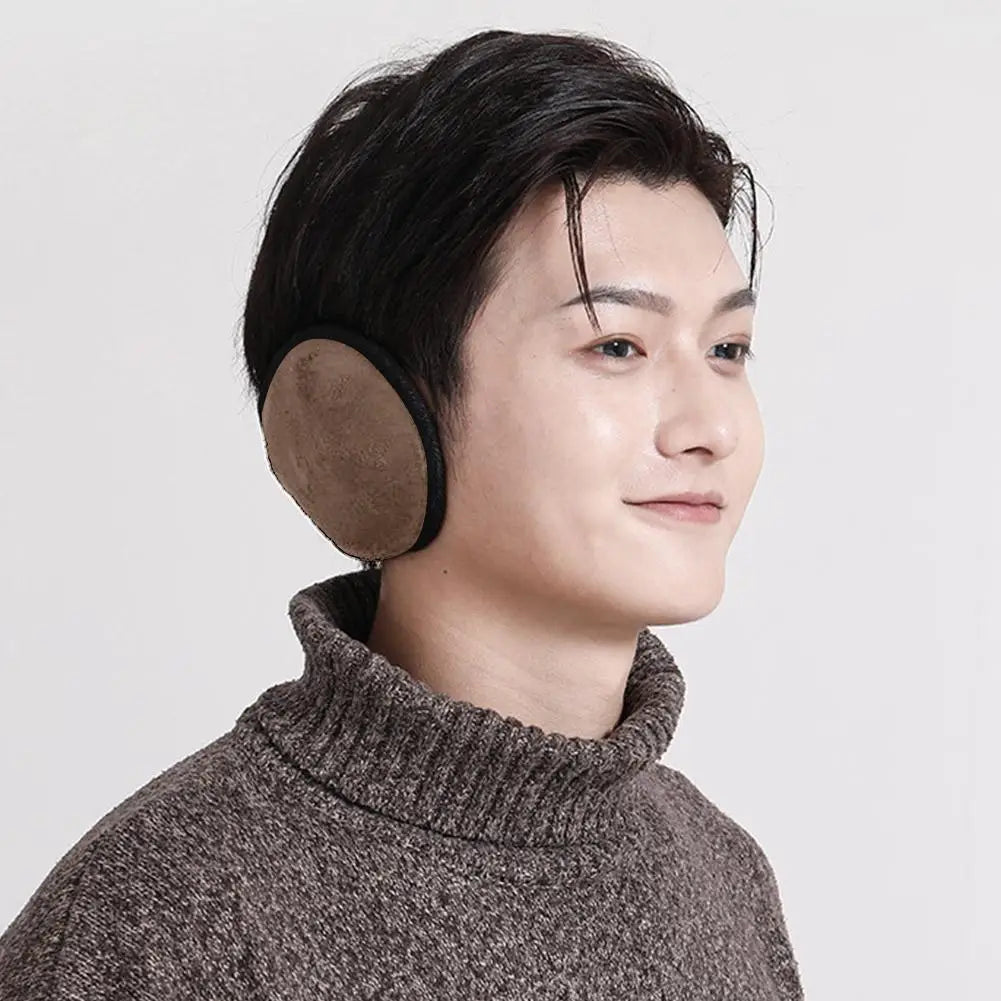 Earmuffs In Winter Cold Weather Earmuffs Soft Plush Ear Warmer Thicken Warmer Ear Cover Outdoor Cycling Ski Plush Ear Protector