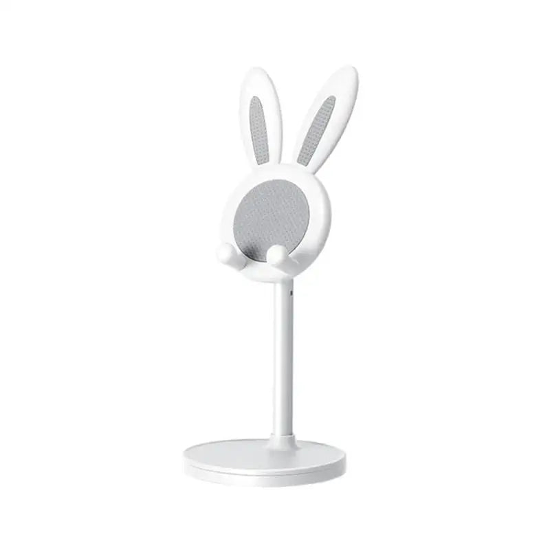 Cute Rabbit Phone Stand Multi-function Stretch Mobile Phone Holder Desktop Adjustable Phone Bracket For iPhone iPad Tablet Stand