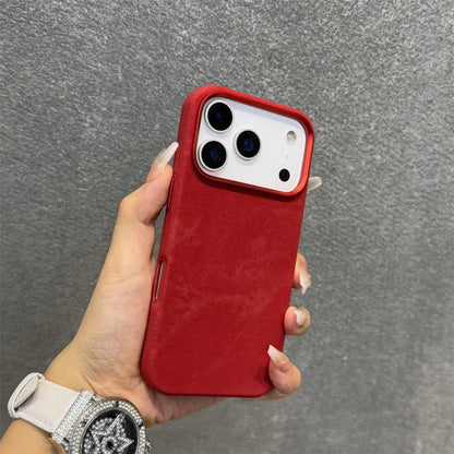 Magnetic Flannel Fabric for Magsafe Phone Case For iPhone 18Pro Max 17 16 15 Pro 13 14 Wireless Charging Alloy Lens Bumper Cover