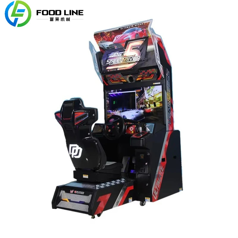 Customized Systems Arcade Racing Machine Arcade Car Coin Operated Games Machine