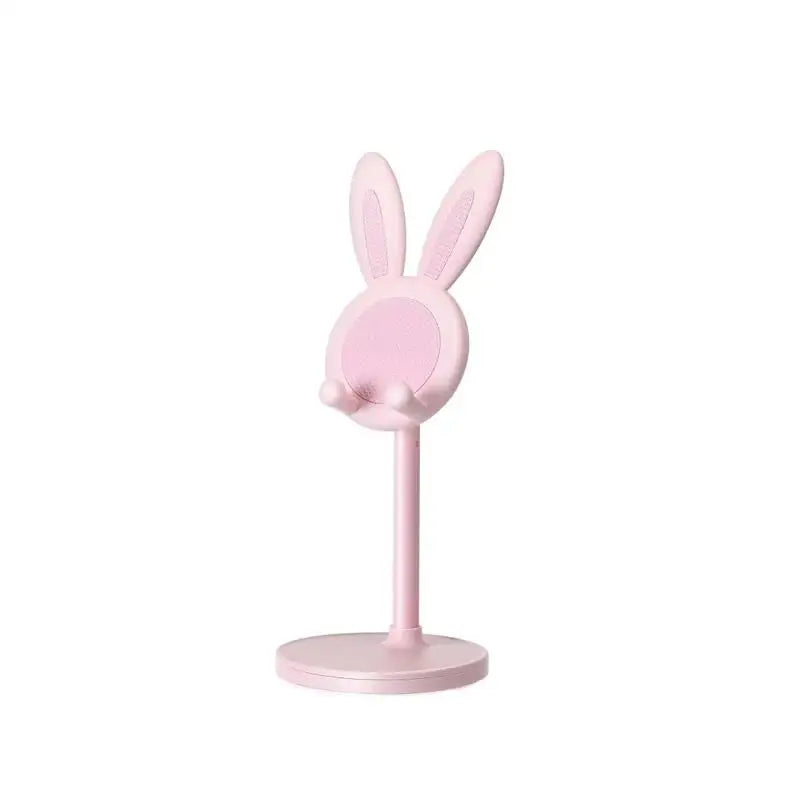 Cute Rabbit Phone Stand Multi-function Stretch Mobile Phone Holder Desktop Adjustable Phone Bracket For iPhone iPad Tablet Stand