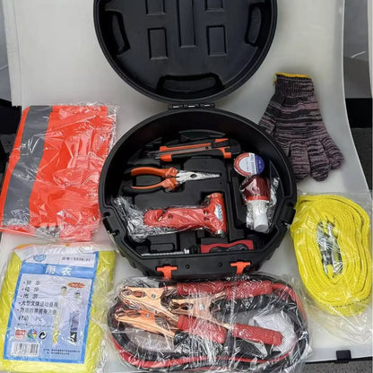 Portable Vehicle Emergency Roadside Tool Kit Automotive Car Repair Maintenance Tool Set
