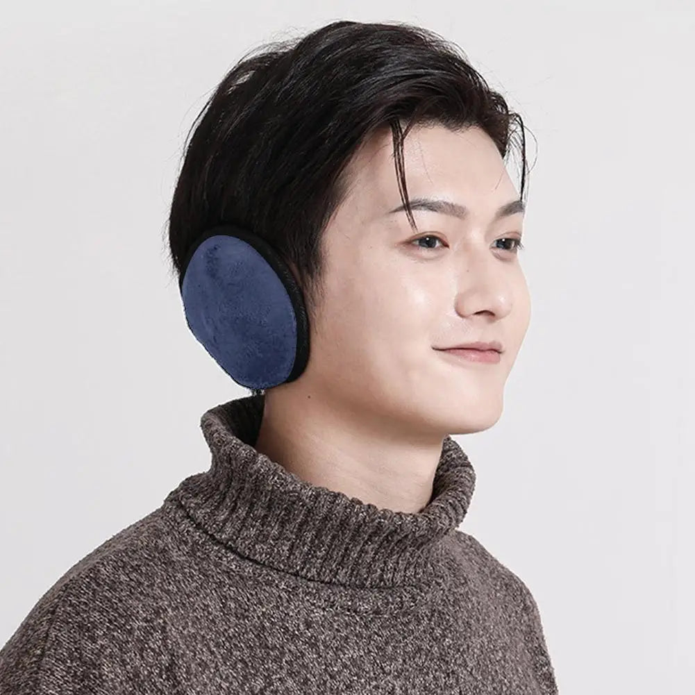 Earmuffs In Winter Cold Weather Earmuffs Soft Plush Ear Warmer Thicken Warmer Ear Cover Outdoor Cycling Ski Plush Ear Protector