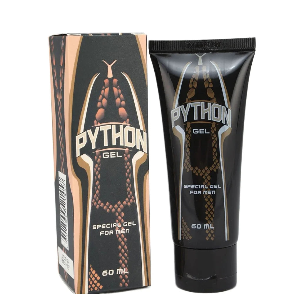 Original Python Gel Male Penis Enlargement Gel for Titan Big Dick Erection Aphrodisiac Sex Products Cock Massage Enhancer 60ML